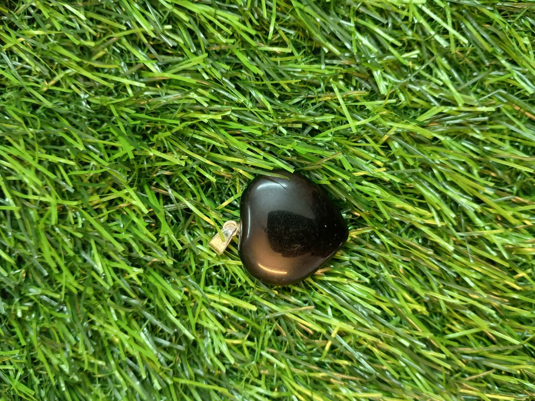 Black Tourmoline Pendant