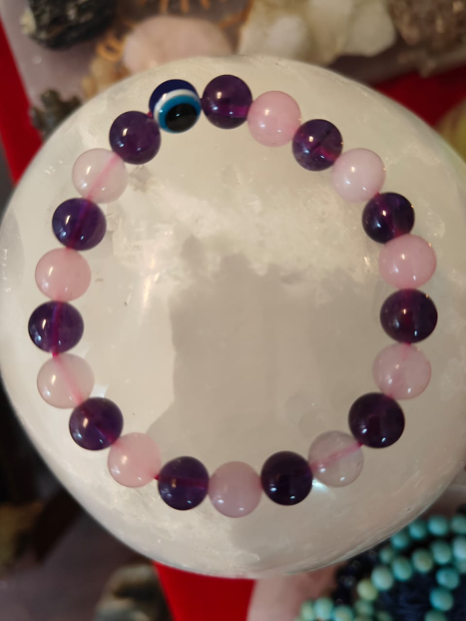 Mixels Rose Rose Quartz Bracelet - Variety of Mixels