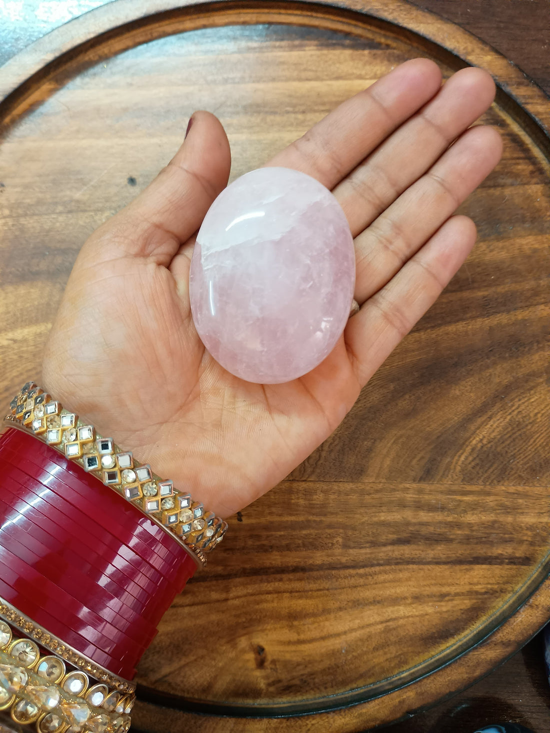 Assorted Crystal Palm Stones