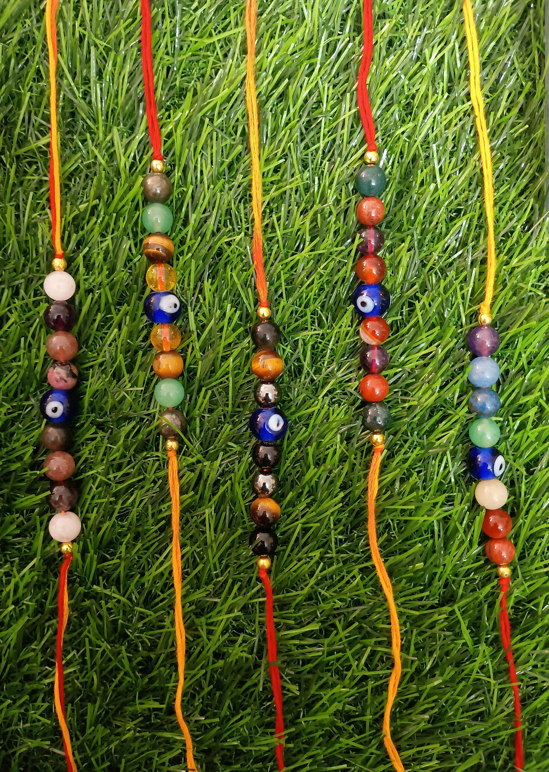 Combination of 5 Rakhi